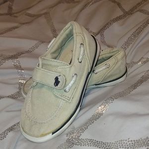 POLO Ralph Lauren Khaki Velcro Rope Shoes